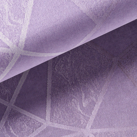 Ткань портьерная однотонная Сюита Графика V-19 бузок, фото 2