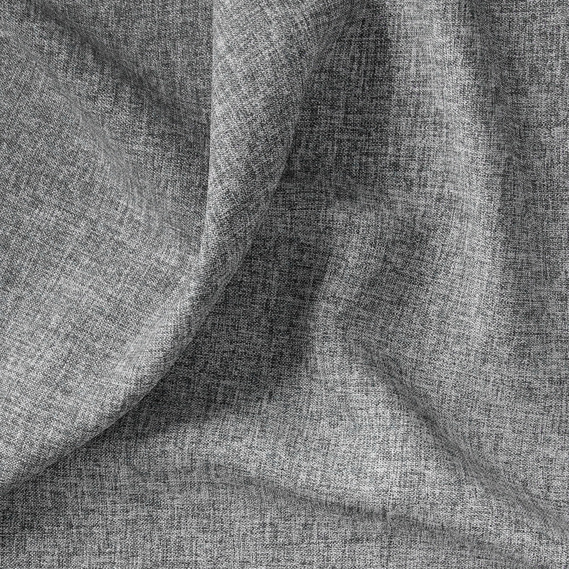 Тканина портьєрна однотонна рогожка Діоніс V-1334 сіра, фото 1