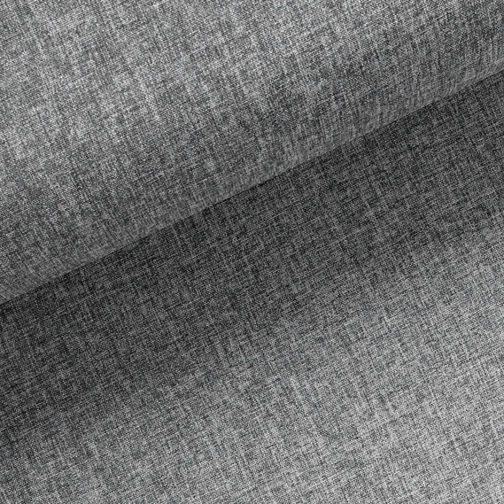 Тканина портьєрна однотонна рогожка Діоніс V-1334 сіра, фото 3