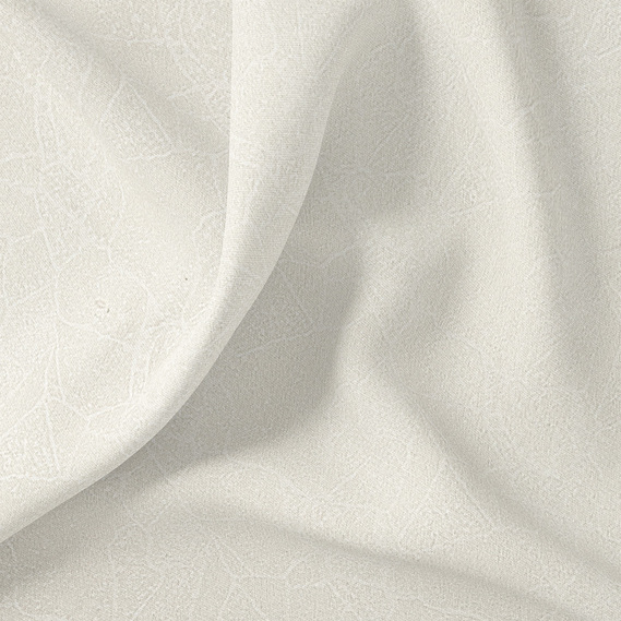 Тканина портьєрна жакардова Павутиння V-27122 молоко, фото 1