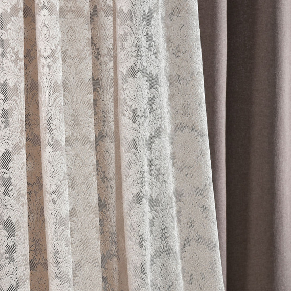 Тюль жаккард Marta V-G1450 пудра, фото 4 Тюль жаккард Marta V-G1450 пудра, фото 4