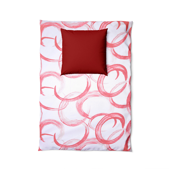 Calico fabric 2.4 Selonya V-М03007 1 акварель пудра, Акварель, фото 3