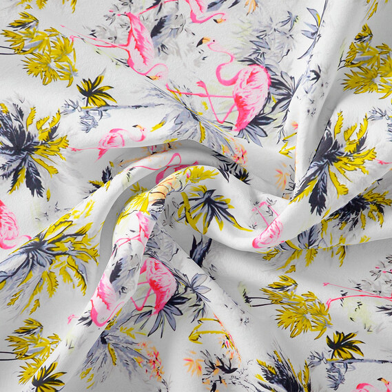 Тканина бязь ранфорс для постільної білизни 2,4 м V-12 23961 9 фламінго сіра, фото 1