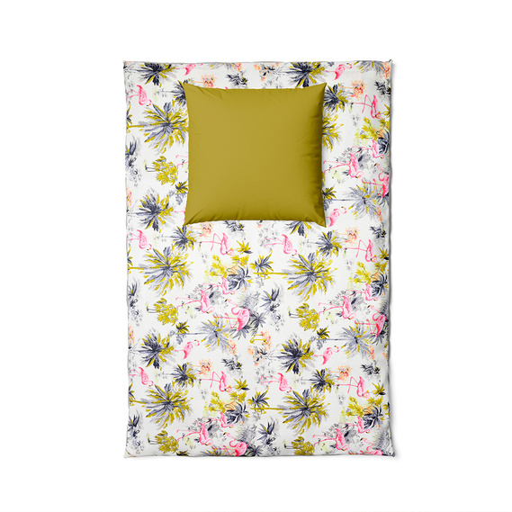 Тканина бязь ранфорс для постільної білизни 2,4 м V-12 23961 9 фламінго сіра, фото 3