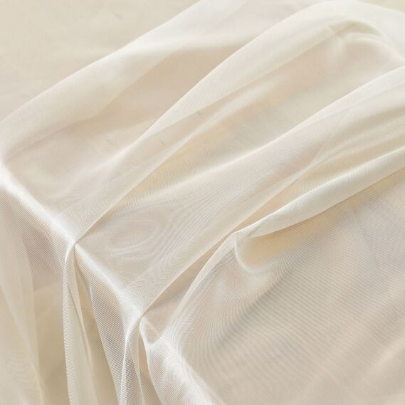 Тюль сетка однотонный Ege V-03 крем, фото 1