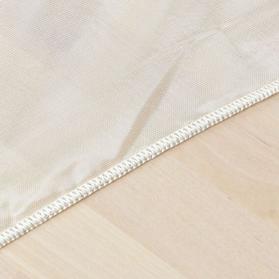 Тюль сетка однотонный Ege V-03 крем, фото 4