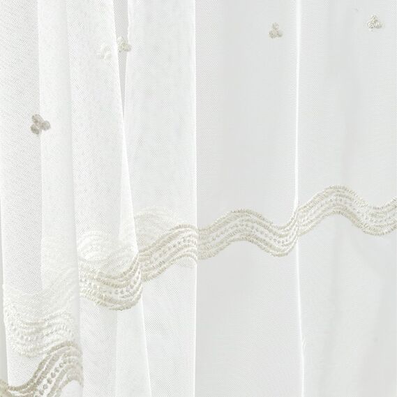 Тюль сітка однотонний Ege V-101 золото, фото 3 Тюль сітка однотонний Ege V-101 золото, фото 3