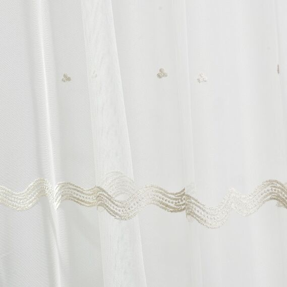 Тюль сітка однотонний Ege V-101 золото, фото 7 Тюль сітка однотонний Ege V-101 золото, фото 7