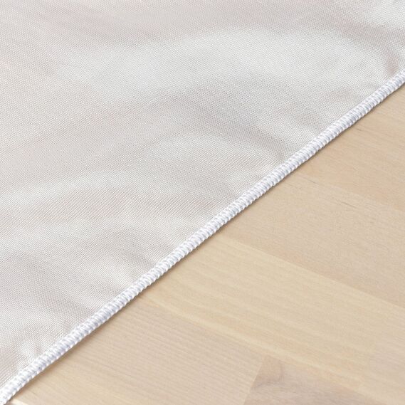 Тюль сетка однотонный Ege V-01 біла, фото 6