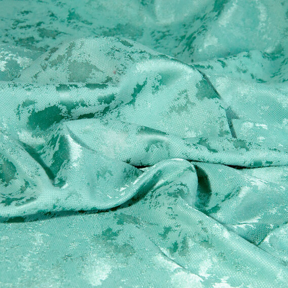 Тканина портьєрна однотонна Shinil V-26 ментол, фото 3 Тканина портьєрна однотонна Shinil V-26 ментол, фото 3