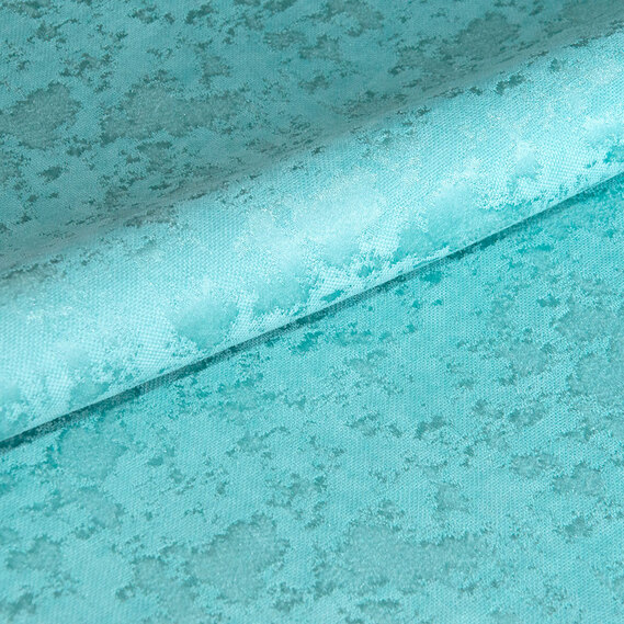 Тканина портьєрна однотонна Shinil V-27 лазурь, фото 2