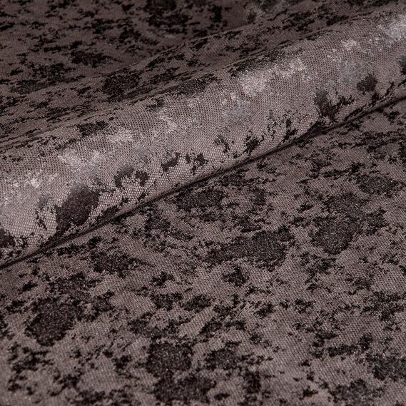 Ткань портьерная однотонная Shinil V-12 темний шоколад, фото 2