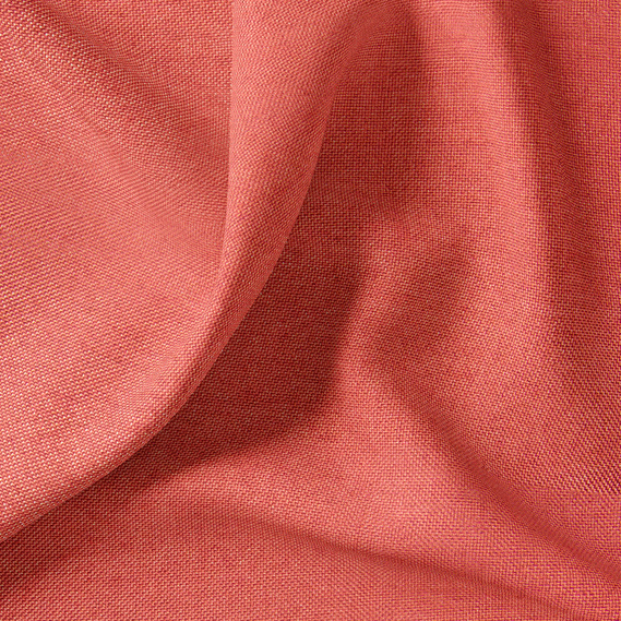 Тканина портьєрна рогожка з люрексом  V-М56 теракот, фото 1