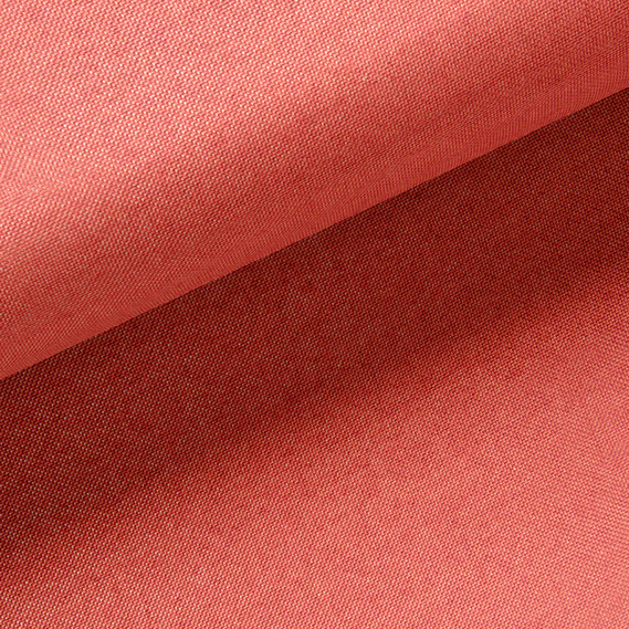 Тканина портьєрна рогожка з люрексом  V-М56 теракот, фото 3