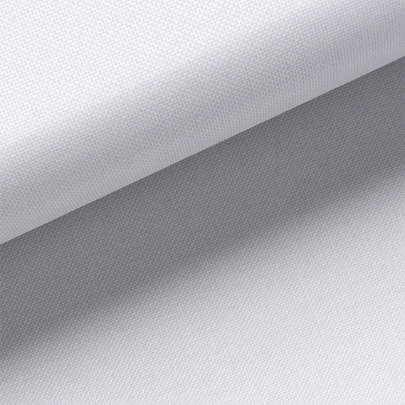 Ткань портьерная рогожка с люрексом V-beyaz біла, фото 3