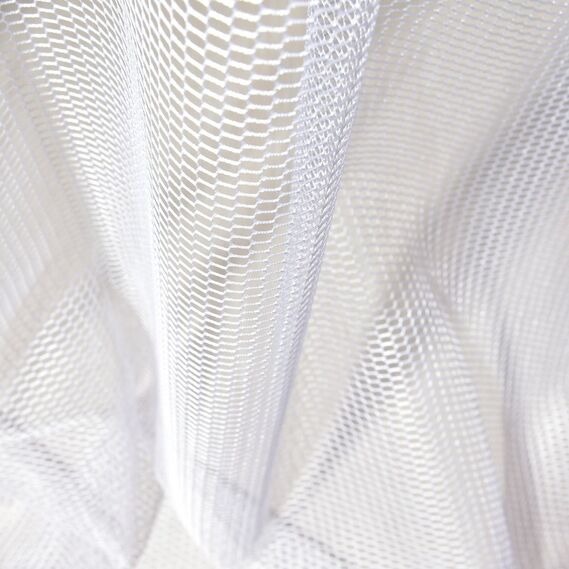Тюль сетка однотонный Соты V-301 оптик, фото 1 Тюль сетка однотонный Соты V-301 оптик, фото 1