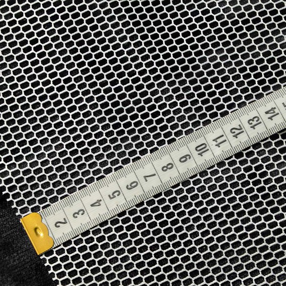 Тюль сетка однотонный Соты V-301 оптик, фото 4 Тюль сетка однотонный Соты V-301 оптик, фото 4