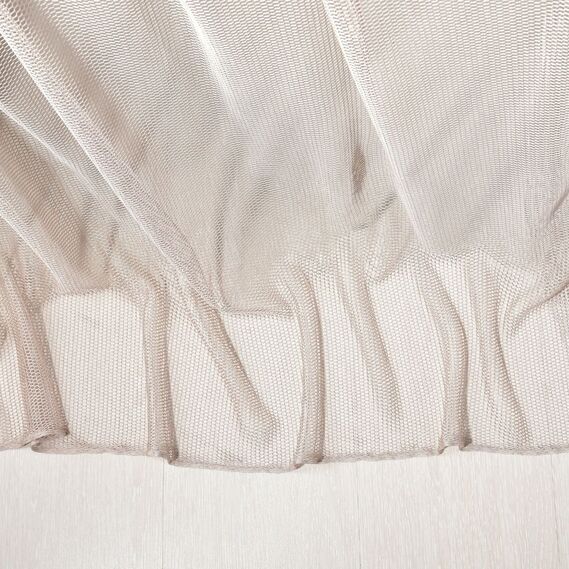 Тюль сітка однотонний Соти V-pudra, фото 4