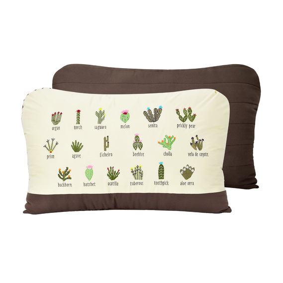 Подушка декоративная Кактус IDEIA 35х53 см с вышивкой антиаллергенная стильная, фото 5