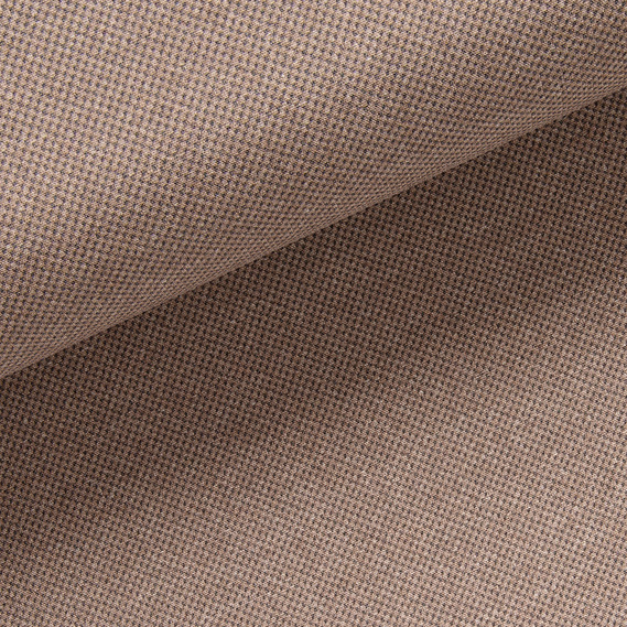 Ткань портьерная однотонная Блекаут Форсаж V-105 молочний шоколад, фото 3