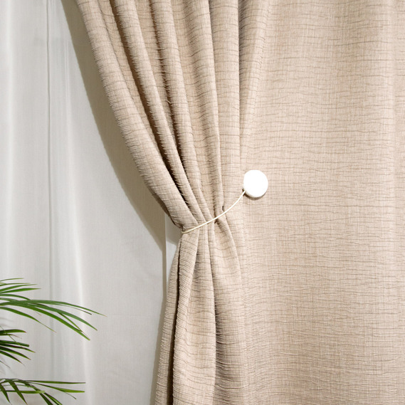 Тканина портьєрна жакардова Маріо V-41 пісок, фото 1