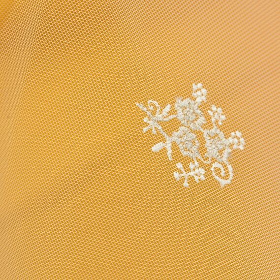 Тюль фатин з вишивкою Жаклін V-крем, фото 3 Тюль фатин з вишивкою Жаклін V-крем, фото 3