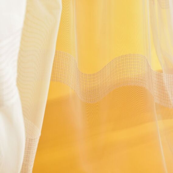 Тюль набивний сітка Кантрі V-06 пудра, фото 3 Тюль набивний сітка Кантрі V-06 пудра, фото 3