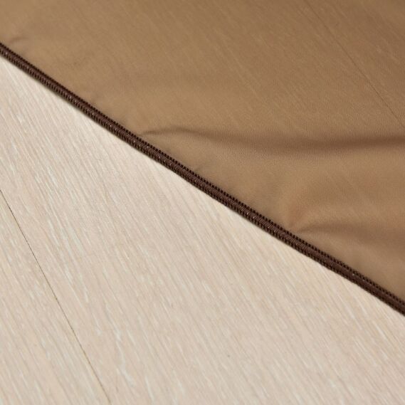 Тюль органза шелк однотонный Изольда V-26548 мокко, фото 1 Тюль органза шелк однотонный Изольда V-26548 мокко, фото 1