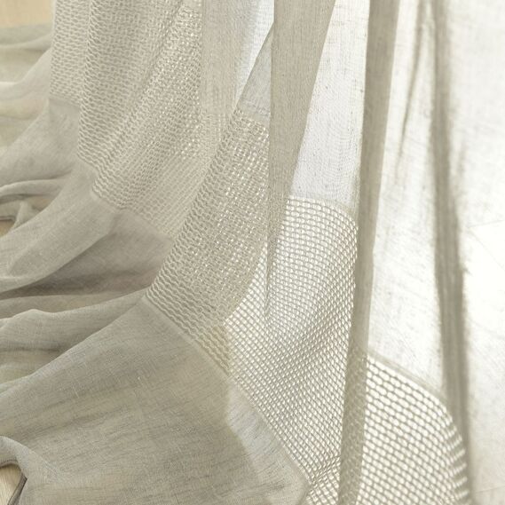 Тюль рогожка Манар смуга V-20 сіра, фото 1 Тюль рогожка Манар смуга V-20 сіра, фото 1
