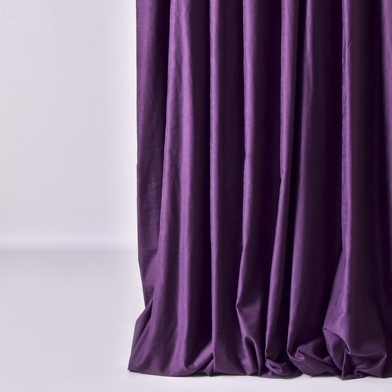 Тканина портьєрна Джерсі V-30 бузок, фото 1