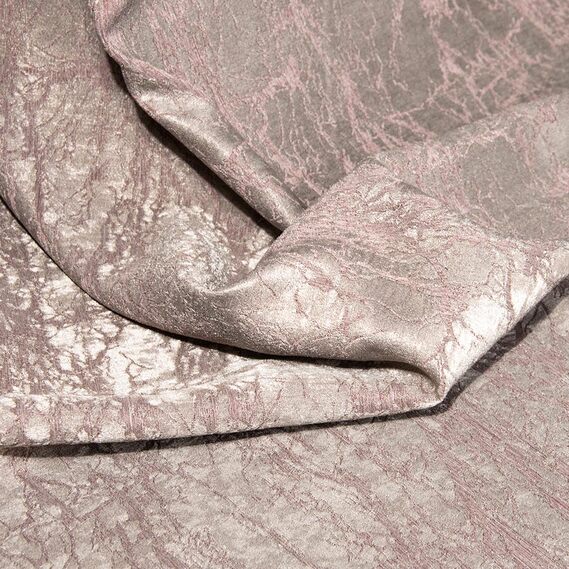 Ткань портьерная жаккардовая софт Мрамор V-211 візон, фото 4