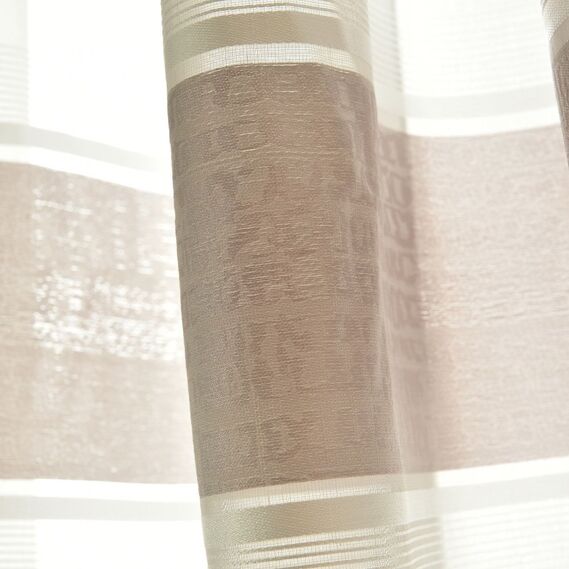 Тюль набивной батист Ghita V-1101 сіра, фото 3 Тюль набивной батист Ghita V-1101 сіра, фото 3