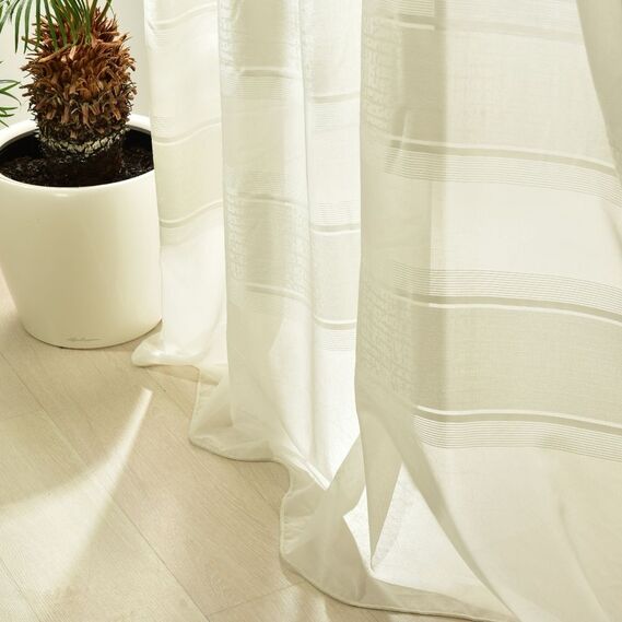 Тюль набивной батист Ghita V-1115 крем, фото 4 Тюль набивной батист Ghita V-1115 крем, фото 4