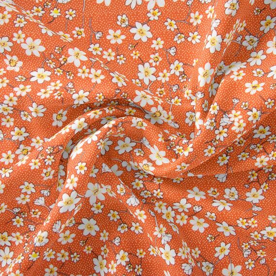 Тканина штапель любисток кориця, фото 1