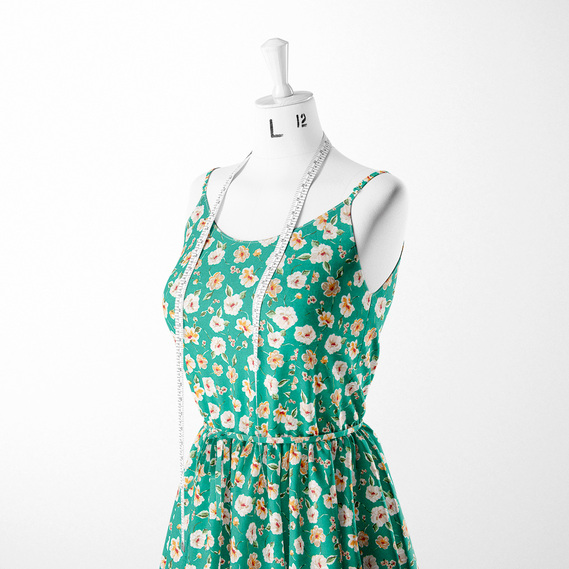 Dress Staple Light Fabric бегонія темна бірюза, фото 3