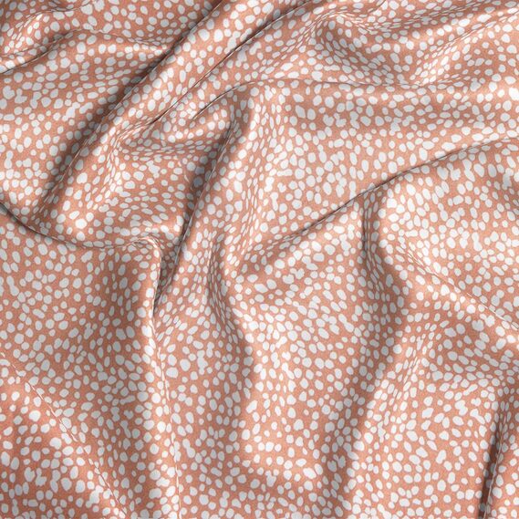 Ткань плательная атлас шелк стрейч 145 см 95 гр/м2 легкая ткань для платьев, блуз, пижам, аксессуаров бісер беж, фото 2