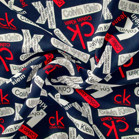Dress Viscose Staple Fabric, Brandi, 115 g/m2 Calvin Klein темно синій, фото 1 Dress Viscose Staple Fabric, Brandi, 115 g/m2 Calvin Klein темно синій, фото 1
