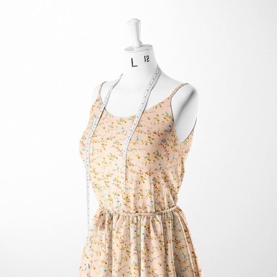 Dress Staple Light Fabric Вероніка беж, фото 3