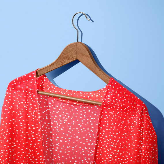 Ткань шифон креп Сніжана червоний, фото 2 Ткань шифон креп Сніжана червоний, фото 2