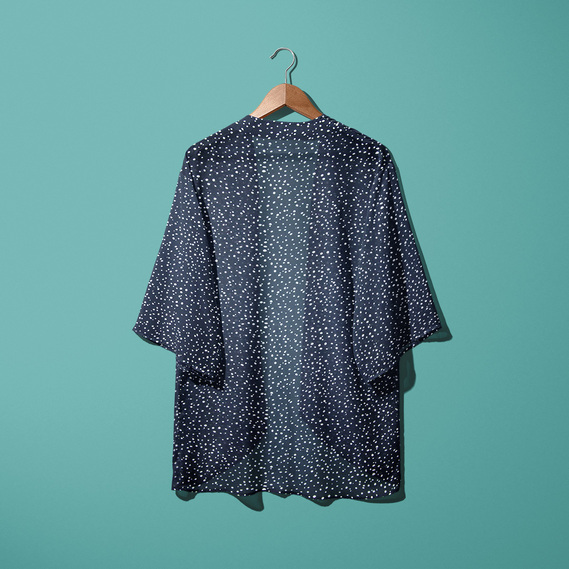 Ткань шифон креп Сніжана темно синій, фото 4 Ткань шифон креп Сніжана темно синій, фото 4