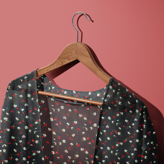 Ткань шифон креп ода чорний, фото 2 Ткань шифон креп ода чорний, фото 2