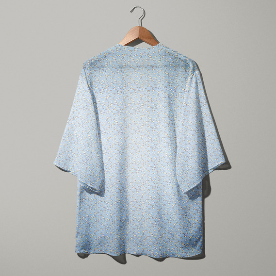 Тканина шифон креп россіні денім, фото 5