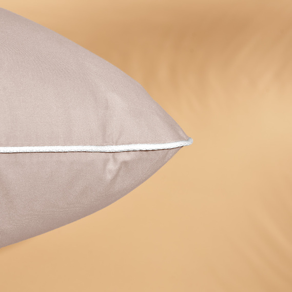 Pillow ROYAL with an embroidery of ТМ IDEIA 45х45 cm св.сірий, фото 4