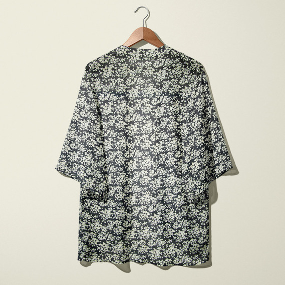 Ткань шифон креп розалі чорний, фото 4 Ткань шифон креп розалі чорний, фото 4