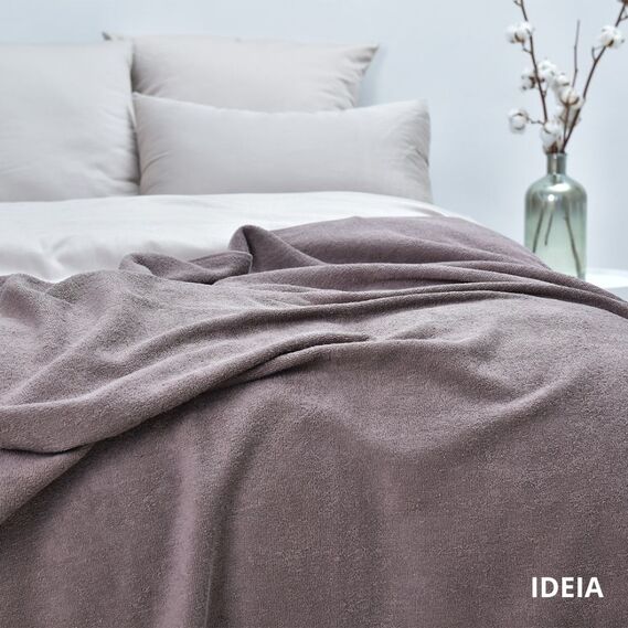 Простирадло махрове бавовняна TM IDEIA 150х200 см moca, фото 2 Простирадло махрове бавовняна TM IDEIA 150х200 см moca, фото 2