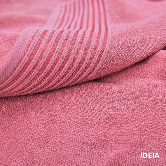 Простирадло махрове бавовняна TM IDEIA 150х200 см pink, фото 8