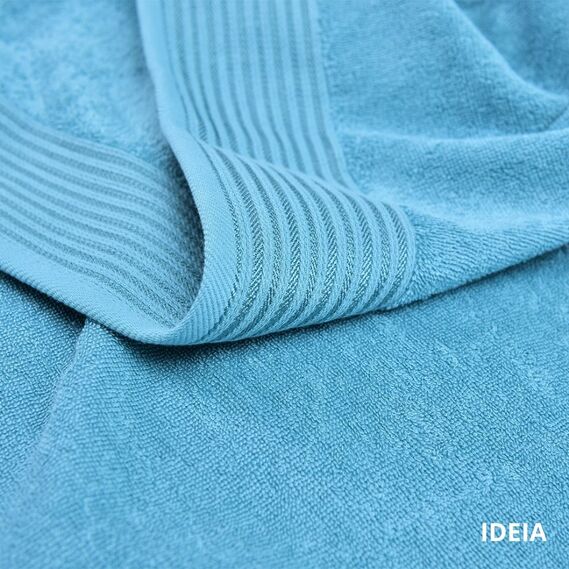 Простынь махровая хлопковая TM IDEIA 150х200 см turquoise, фото 8