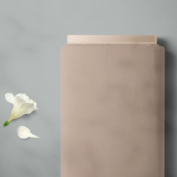 Cotton poplin fabric беж, фото 2