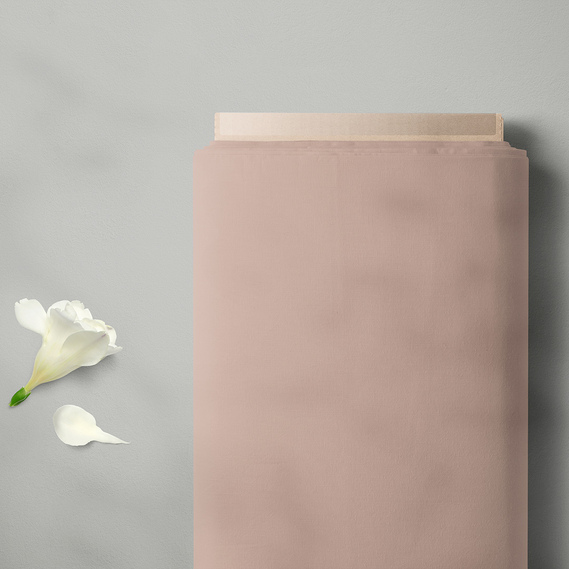 Ткань коттон поплин беж пудра, фото 2