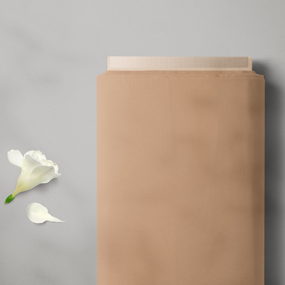 Тканина котон поплін кемел, фото 2